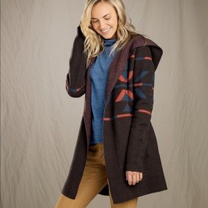 Merino Merrit Hooded Cardigan